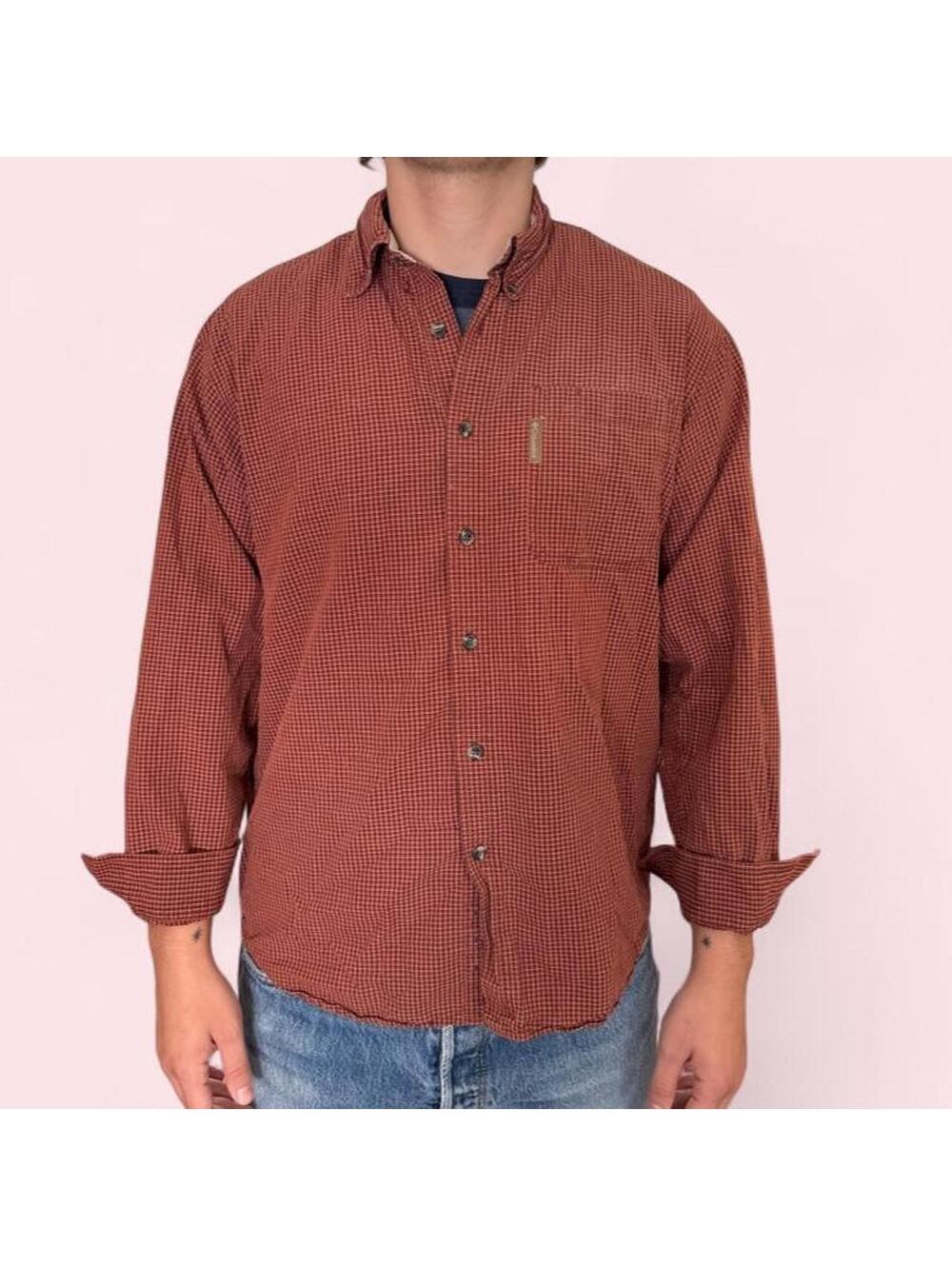 Vintage Columbia Sportswear checkered button down